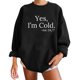 thumbnail image 5 of Pntutb - Sudadera de forro polar de manga larga con cuello redondo suelto para mujer Pntutb Pntutb-5956, 5 of 8