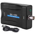 thumbnail image 1 of KEINXS BNC to HDMI Converter Adapter 1080P/720P HD Display BNC Female to HDMI Video Converter Adapter Box HDMI Output Interface for HDTV HD Projector BNC Input Connector for Camera, 1 of 8