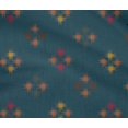thumbnail image 4 of oneOone Cotton Flex Fabric Geometric Line Ikat Print Fabric By Yard 40 Inch Wide, 4 of 4