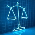thumbnail image 2 of Glowneon Lawyer Equity Neon Sign, Long-lasting Lights Wall Decor, 2 of 4