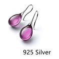 thumbnail image 2 of Bamboohart Earrings Geometric Waterdrop Design Piercing Earring Lightweight Alloy Material Aretes De Mujer Style3, 2 of 2