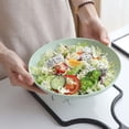 thumbnail image 1 of 1PCS/12PCS 9Inch Lightweight Wheat Straw Plates Plastic Plates Reusable Assorted Colors Dinnerware Sets Dishwasher Safe Light green1PCS 9 inches, 1 of 5