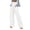 White womens pant, variant on Dianli Linen Pants Women Solid High Waist Long Wide Leg Pants Loose Casual Comfy Soft Women's Loose Wide Leg Pants Cotton Linen Trousers Straight Pants Casual Pants