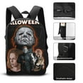 thumbnail image 4 of Michael Myers Halloween School Backpack Shoulder Bag 17 Inch Casual Daypack Student Bookbag Lightweight Laptop Backpacks, 4 of 8