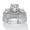 Platinum-plated Sterling Silver, variant on 2 Piece 3.47 TCW CZ Bridal Set in Platinum-Plated