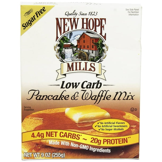 New Hope Mills Sugar Free Pancake & Waffle Mix (9 Ounces) - Walmart.com