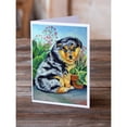 thumbnail image 2 of Australian Shepherd Puppy Greeting Cards and Envelopes Pack of 8, 2 of 2