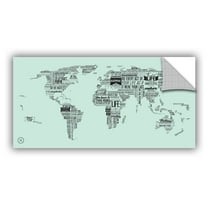 'World of Life: Plain III' Removable Wall Art Mural