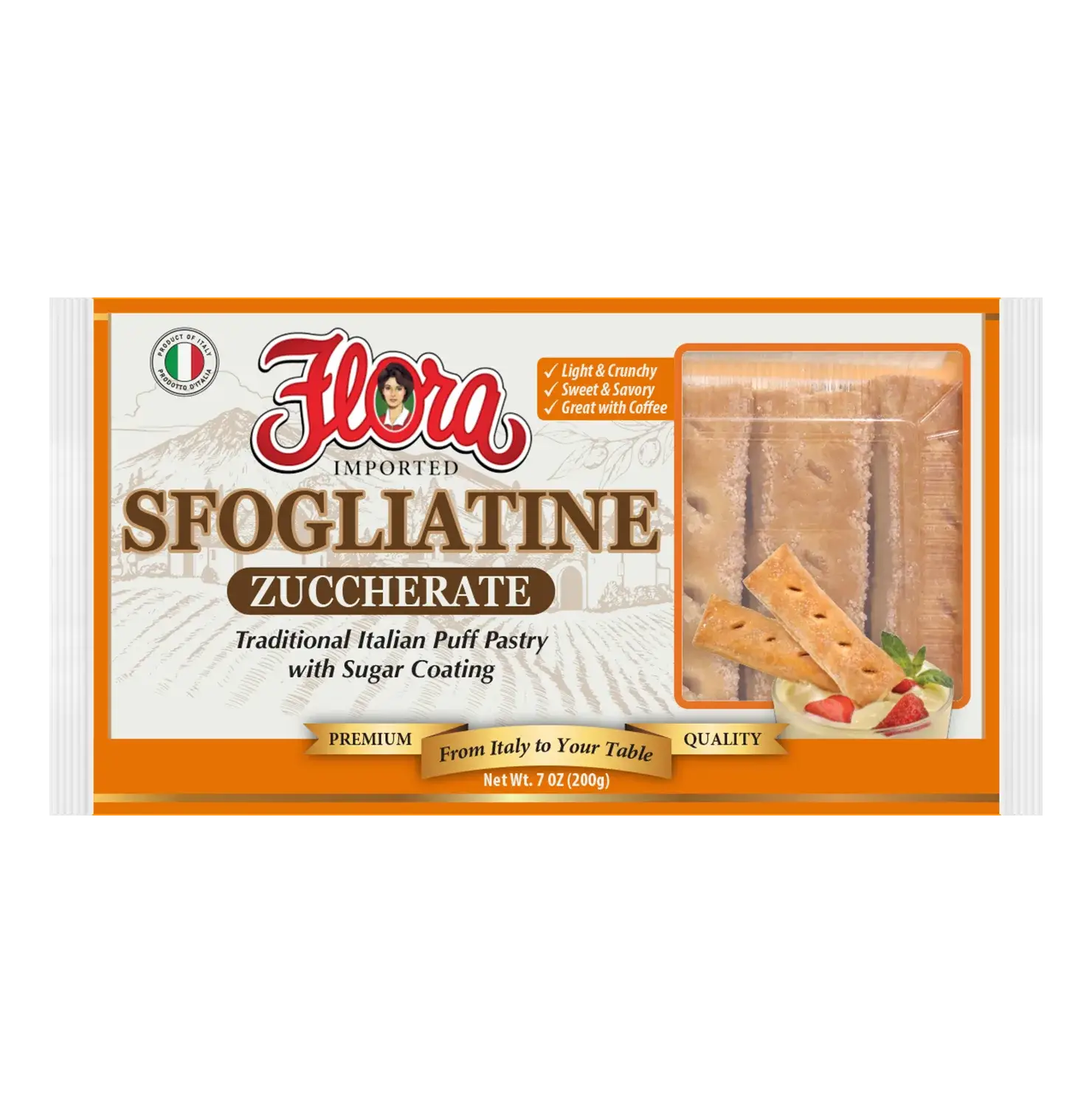 (5 pack) Sfogliatine Zuccherate