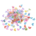 thumbnail image 3 of 2x Approx.200pcs Mariposa Brillante Boda Confeti de Scrapbooking Adorno DIY Craft BLESIY Chispitas de confeti, 3 of 8