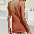 thumbnail image 5 of womens Summer Knit Tank Tops V Neck Sleeveless Sweater Casual Trendy Tshirts Sheer Basic Cami Tops Vest Shirt Blouses, 5 of 7