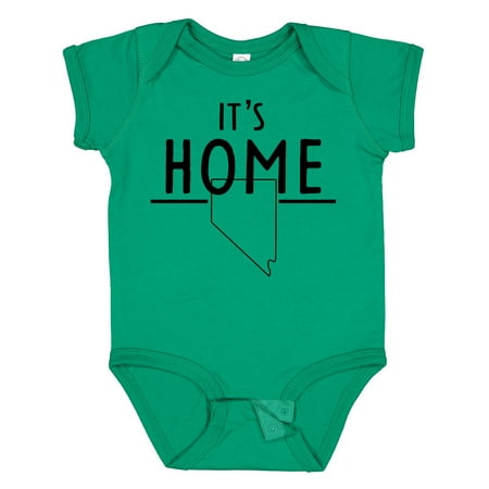 

Inktastic It s Home- State of Nevada Outline Gift Baby Boy or Baby Girl Bodysuit