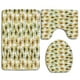 thumbnail image 1 of ABPHQTO Girasoles Juego de alfombras de baño de 3 piezas Alfombra de baño Alfombra de contorno y tapa de inodoro ABPHQTO Cont-CHAPPLE-12124, 1 of 2