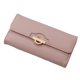 thumbnail image 1 of Cartera para mujer con bloqueo RFID de piel sintética con colgante para tarjetas, organizador de chequera para teléfono, monedero con cremallera, 1 of 5