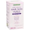 Nature's Bounty Extra Strength Hair, Skin and Nails, 5000mcg Biotin, 150 CT (Pack of 3)