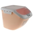 thumbnail image 4 of yuksok Kitchen Food Storage Container Beans Rice Box with Measuring Cup Lid Orange E-Orange, 4 of 9