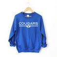 thumbnail image 6 of BYU Cougars Shadowed - Women's Graphic Sweatshirt, 6 of 16