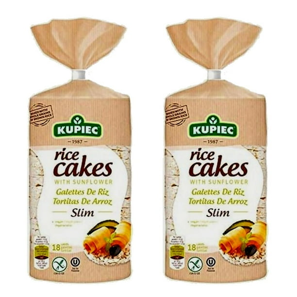 Kupiec Rice Cakes with Sunflower Slim 84g (Pack of 3) - Walmart.ca
