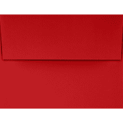 LUXPaper A2 Invitation Envelopes, 4 3/8 x 5 3/4, Ruby Red, 250 Pack