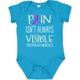 thumbnail image 3 of Inktastic Fibromyalgia Awareness Pain Isn't Always Visible Boys or Girls Baby Bodysuit, 3 of 5