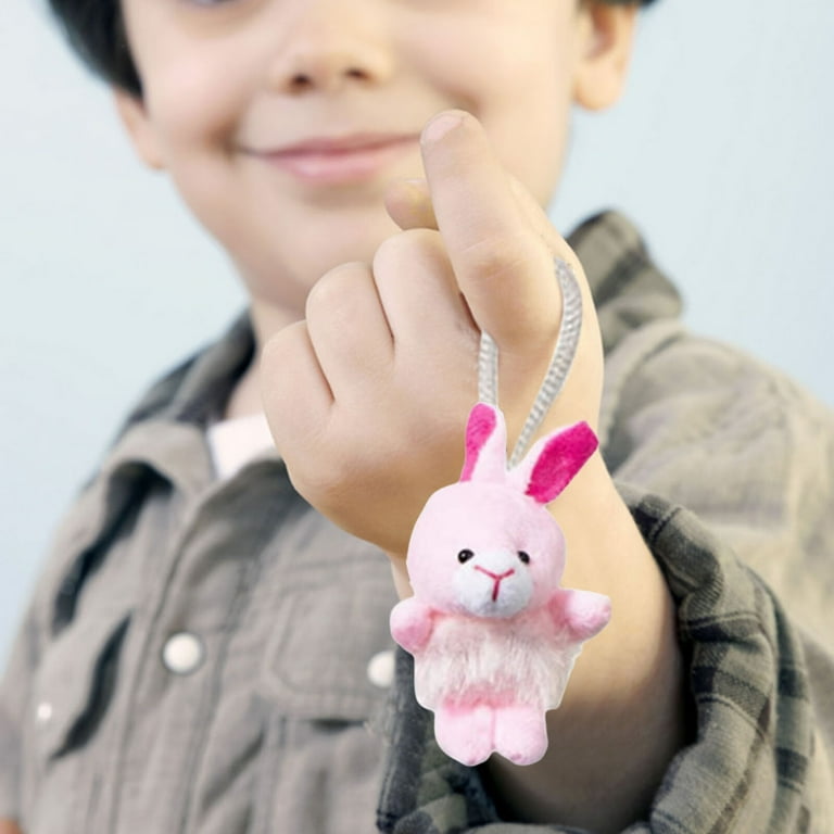 Syhood 6 Pcs Mini Plush Animal Toys - 4 Inch Stuffed Animals With Keychains For Kids Gifts