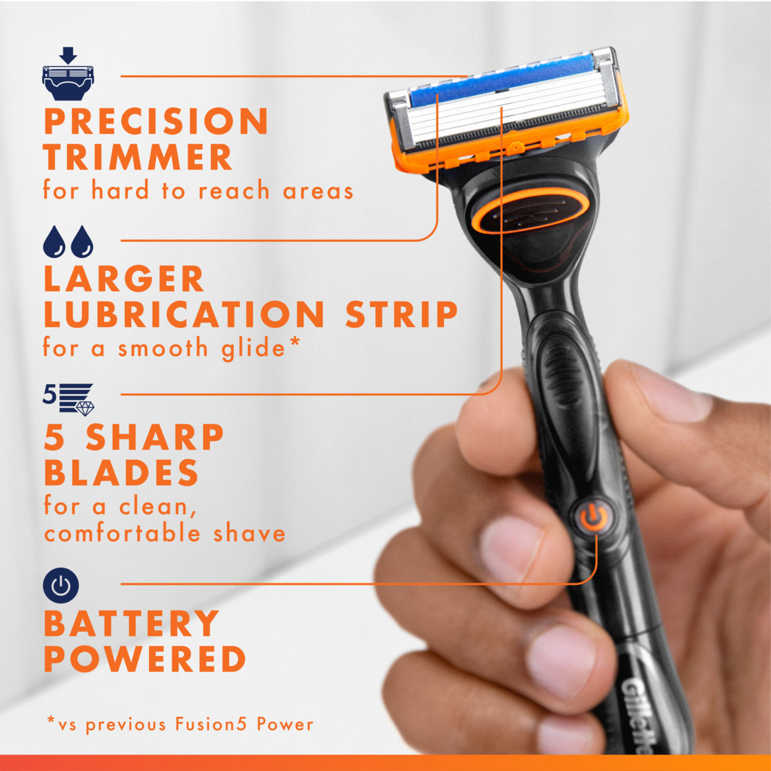 Gillette Fusion5 Power Men's Razor with 1 Refill photo 2