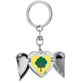 thumbnail image 1 of Llavero de alas de ángel en forma de corazón, 1 of 3
