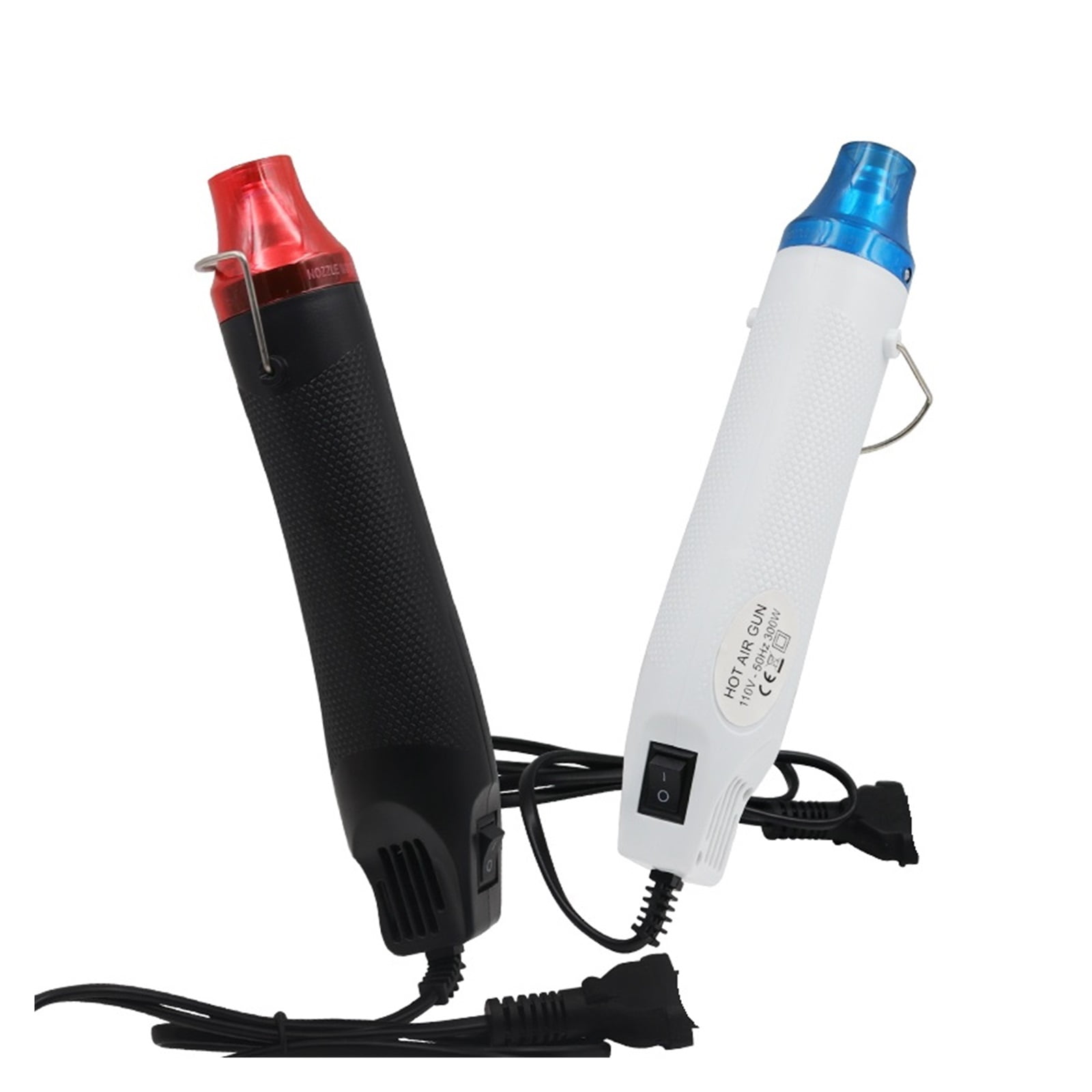 Heat Gun Round Adapter  DIY Electric Power Tool Hot Air Temperature Gun with Supporting Seat Shrink Tube 300W ,Variable Temperature