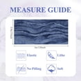 thumbnail image 2 of Mantel Ase'm, 3 unidades, 35 x 305 cm, color azul, 2 of 7