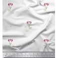 thumbnail image 1 of Soimoi Cotton Duck Fabric Leaves & Floral Artistic Printed Craft Fabric by the Yard 56 Inch Wide, 1 of 1