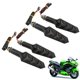 thumbnail image 2 of Luz de freno de motocicleta, 4 piezas de luces LED intermitentes para motocicleta, señales de giro LED para motocicleta, eficiencia óptima, 2 of 9