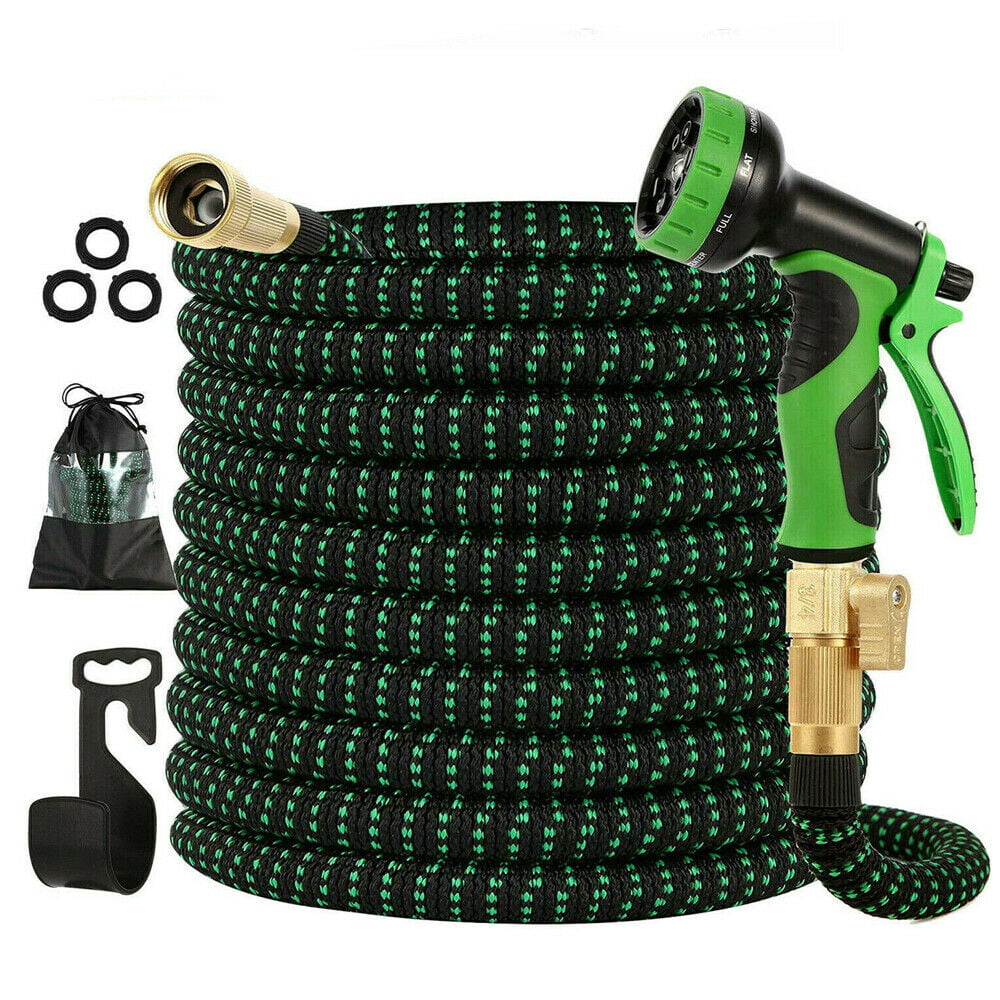 4X Stronger Deluxe Expandable Flexible Garden Water Hose 75FT high quality 