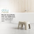 thumbnail image 6 of Dolu Nuve Kids Non Slip Step Stool Plastic Toddler Helper for Bathroom, Relax Beige, 6 of 8