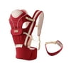 Panda Superstore PS-BAB166833011-JACKY01645 20 kg Breathable Soft Toddler Baby Carrier with Back Support, Red