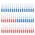 thumbnail image 1 of CHUANK 50 Interdental Brush Toothpick Floss (Blue/Red), 1 of 9