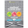 thumbnail image 1 of Method 1696574 Power Dish Free Plus Clear Scent Dishwasher Detergent Packs, 1 of 5