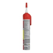 Flex Caulk Clear Silicone Sealant, 6.6 oz, Adjustable Trigger Flow Nozzle, Waterproof All-Purpose Indoor & Outdoor Use