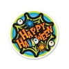Happy Halloween Edible Icing Image Cake Decoration Topper -1/4 Sheet