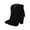 Black, variant on AXXD High-Heels Mid Mid-Calf Boots,Casual Ladies Hiking Boots Women Ankle-High Outdoor Winter Running Shoes Womens Over-the-Knee Boots Women Shoes For Clearence