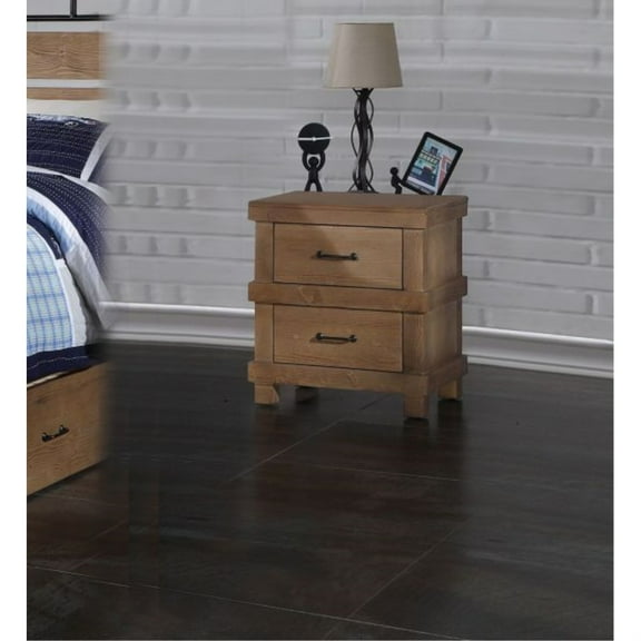 Ergode Nightstand Antique Oak