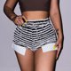 thumbnail image 1 of Pantalones ajustados sexys de rayas de punto para mujer, moda de verano europea y americana, pantalones casuales de cintura alta y cadera para chicas calientes, 1 of 6
