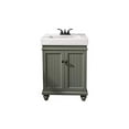 thumbnail image 2 of Legion Furniture Meuble-Lavabo de Lavabo Vert Étain de 24 Po, 2 of 4