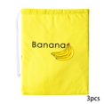 thumbnail image 1 of Reusable Banana Bags Keep Bananas Fresh Longer 6 Pack Breathable Fruit Vegetable Storage Washable Eco Friendly Kitchen Organizer, 1 of 8
