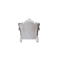 thumbnail image 5 of Acme Furniture Versailles Chair w/2 Pillows, Ivory Velvet & Bone White (52107), 5 of 5