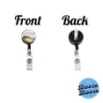 thumbnail image 3 of Martha's Vineyard, Massachusetts MA Travel City State Stamp Retractable Reel ID Badge Key Card Name Tag Holder with Clip, 3 of 6