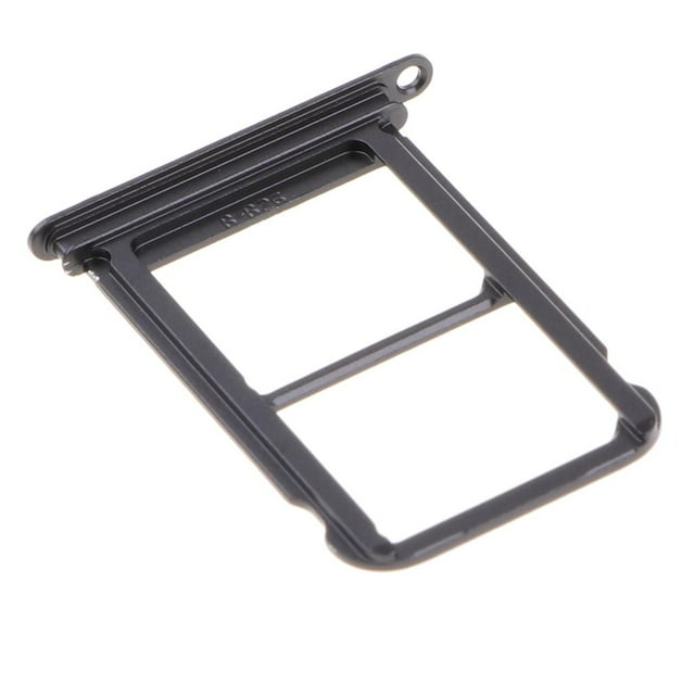 Piezas de Reparación CUTICAT para Bandeja Del Soporte de la Ranura de la Tarjeta SIM Doble Negro