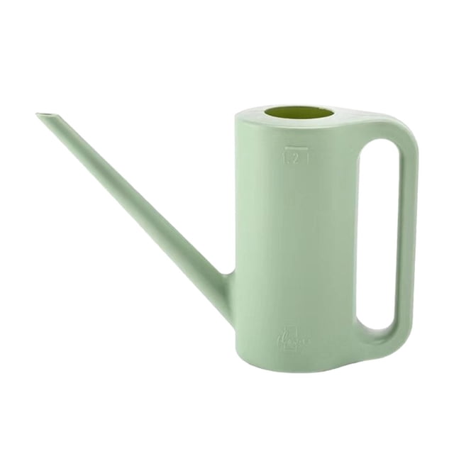 Regadera Plantas de Interior Regadera de Flores 1,2 L Gran Capacidad Reutilizable Maceta de Jardinería Regadera para Jardín Bonsai Flor Al Aire Libre verde