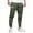 Green, variant on Kcolen Mens Cargo Pants Stretch Relaxed Fit Stretch Breathable Elastic Waist Cargo Pants Regular Fit Mens Trendy Hiking Sports Trousers Solid Color with Multi Pockets