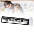 thumbnail image 3 of Teclado De Piano Rodante De 49 Teclas, Material ABS De Silicona Con Parlantes Incorporados, Teclado De Piano Plegable Eléctrico Digital Portátil Recargable Para Para, 3 of 7
