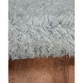 thumbnail image 3 of Linon New Flokati Hand Woven Wool 2'x3' Rug in Gray, 3 of 5